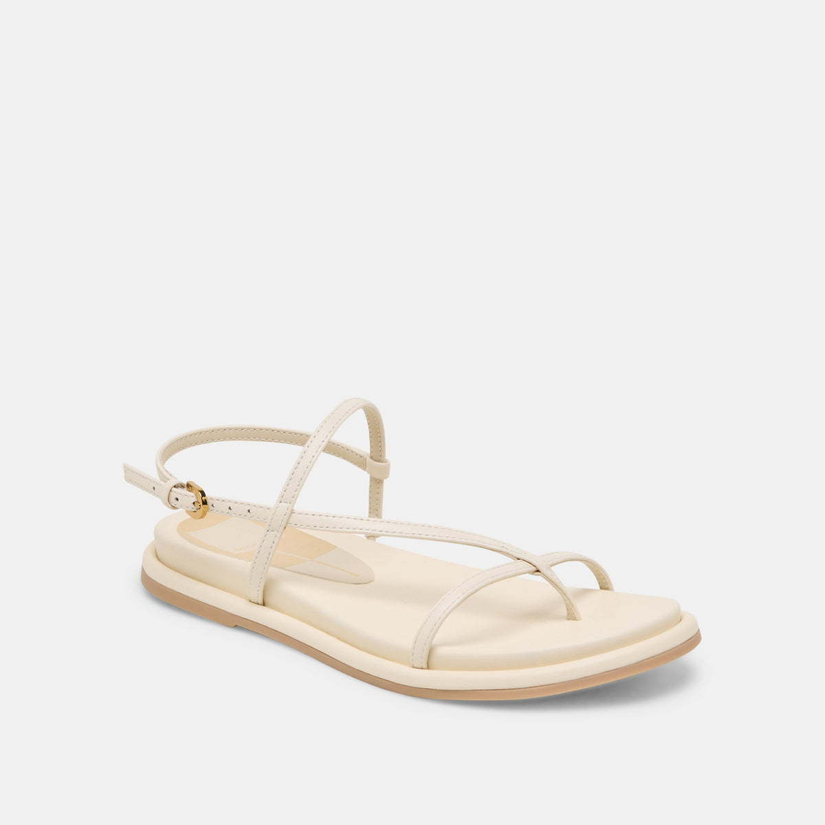 Dallen Off White Leather Sandals | Dolce Vita Signature