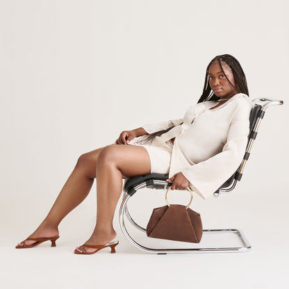 Brevel Dk Brown Suede Heels | Dolce Vita Special Offer