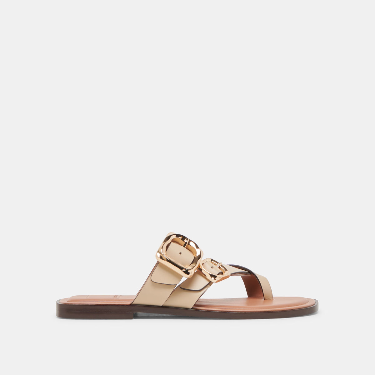 Shore Ivory Leather Sandals | Dolce Vita Great Value