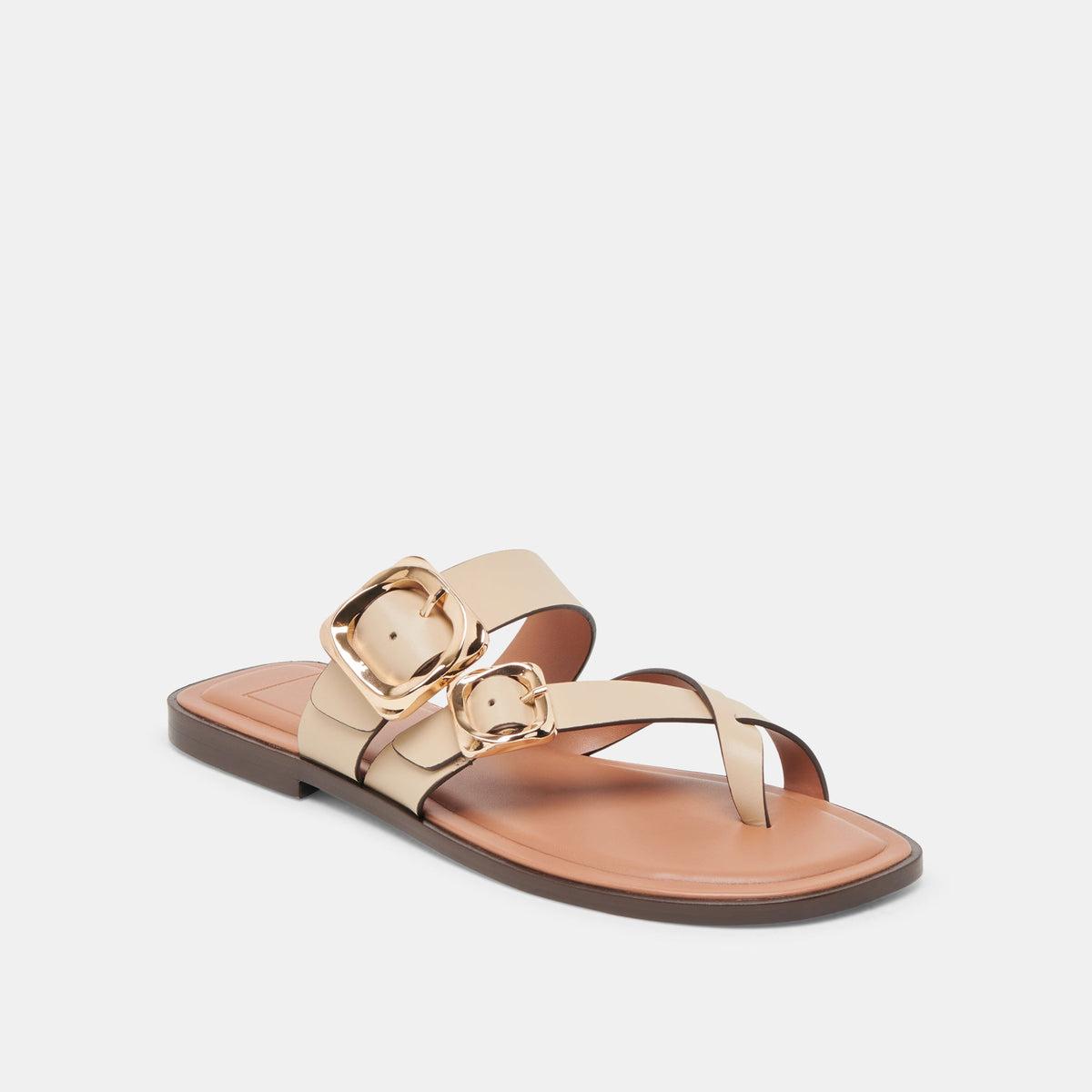 Shore Ivory Leather Sandals | Dolce Vita Great Value