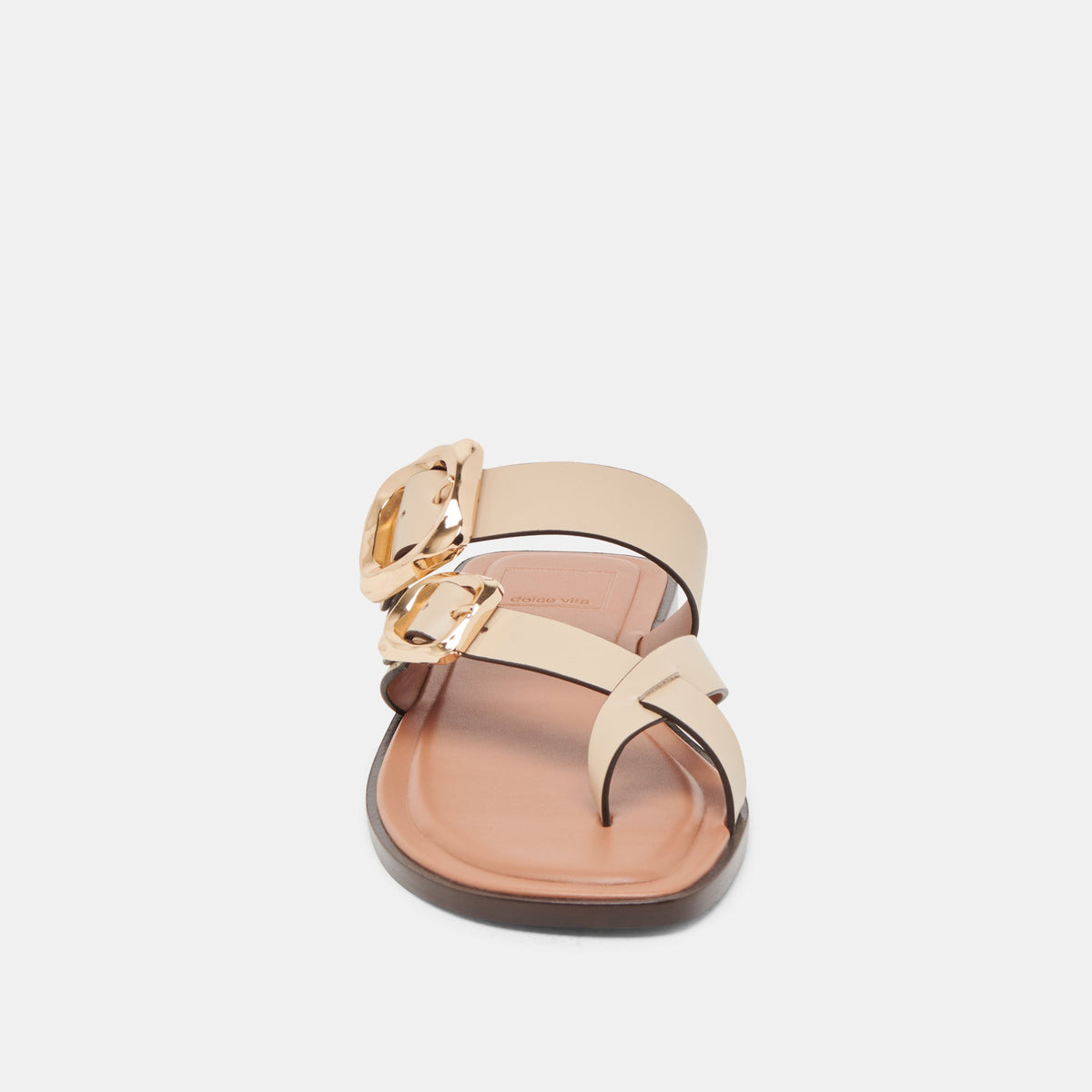 Shore Ivory Leather Sandals | Dolce Vita Great Value