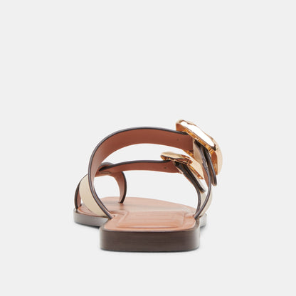 Shore Ivory Leather Sandals | Dolce Vita Great Value