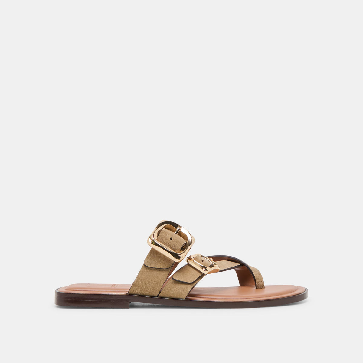 Shore Taupe Suede Sandals | Dolce Vita Quality