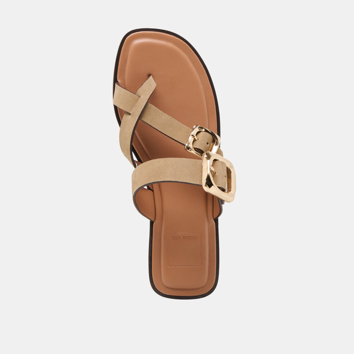 Shore Taupe Suede Sandals | Dolce Vita Quality