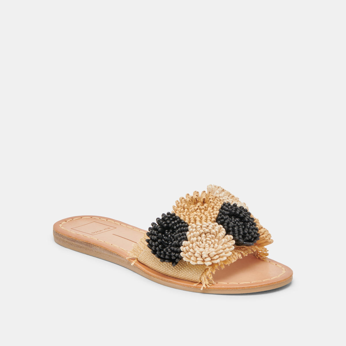 DANELA SANDALS BLACK NATURAL RAFFIA
 – Dolce Vita | Dolce Vita Best Seller