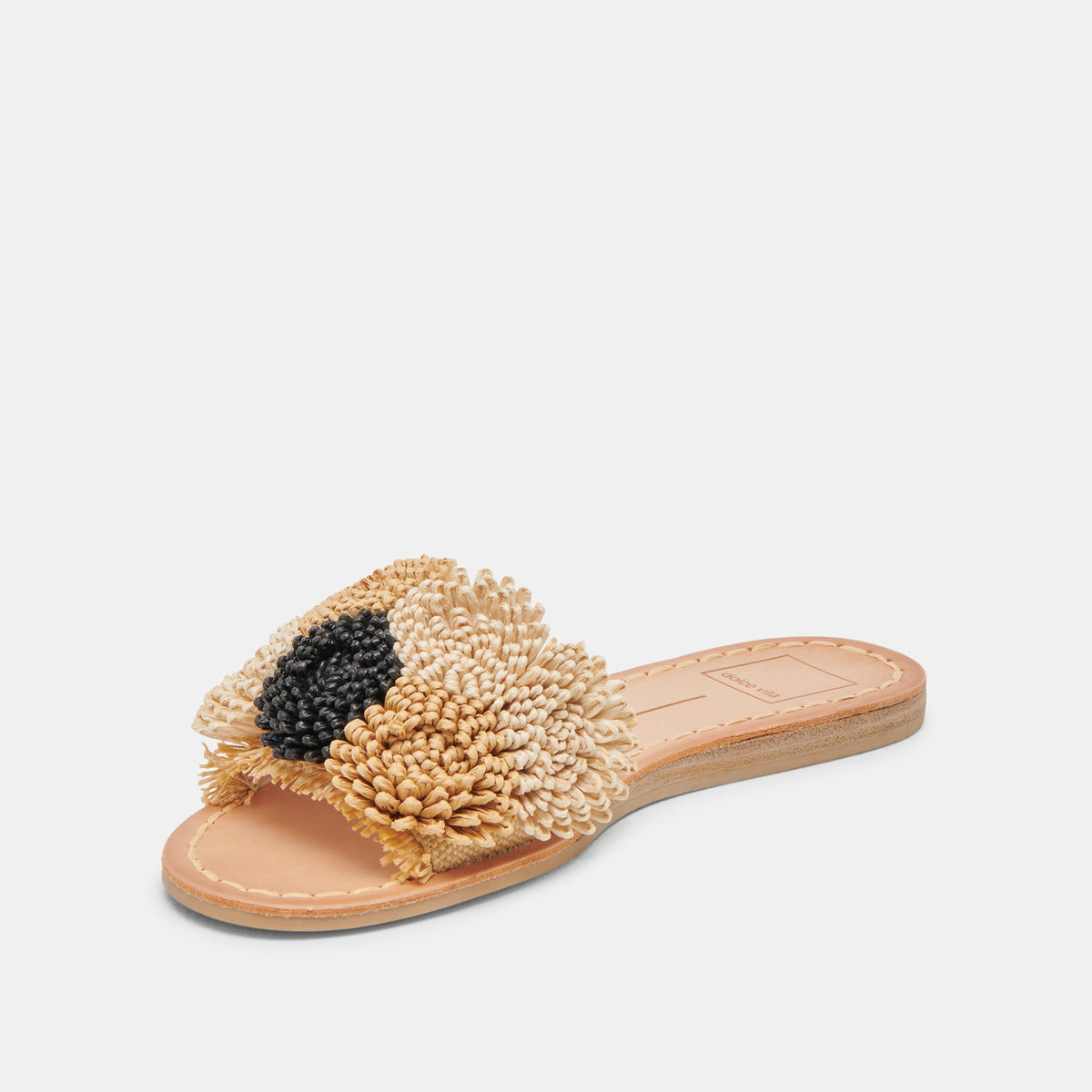 DANELA SANDALS BLACK NATURAL RAFFIA
 – Dolce Vita | Dolce Vita Best Seller