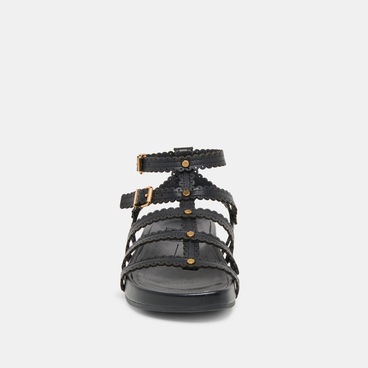 Susana Black Leather Sandals | Dolce Vita Latest