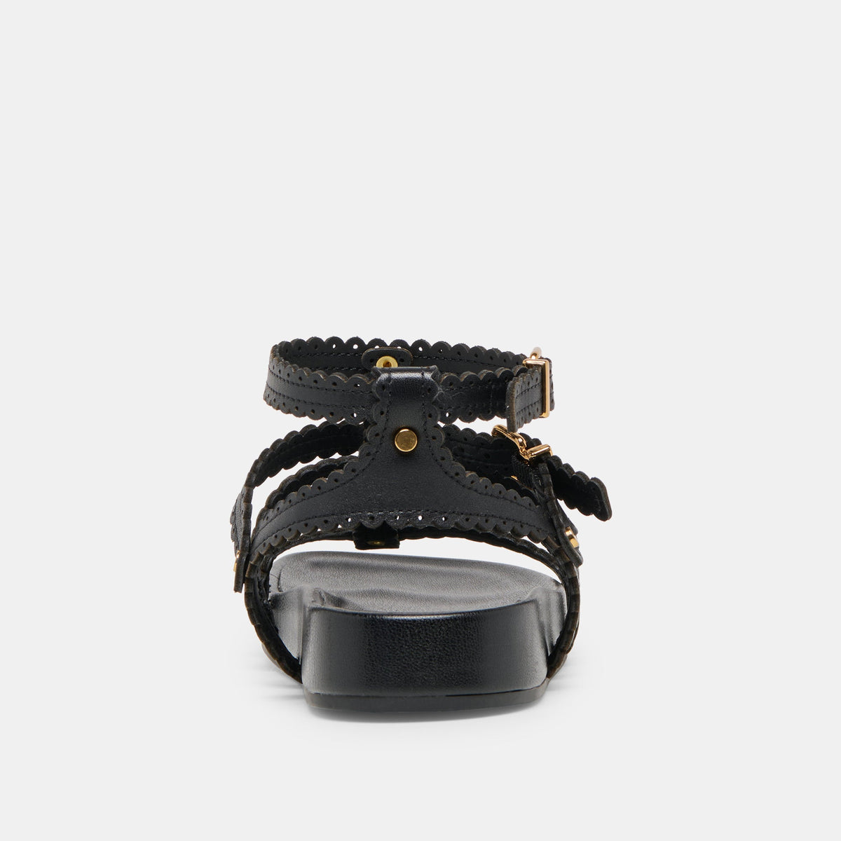Susana Black Leather Sandals | Dolce Vita Latest