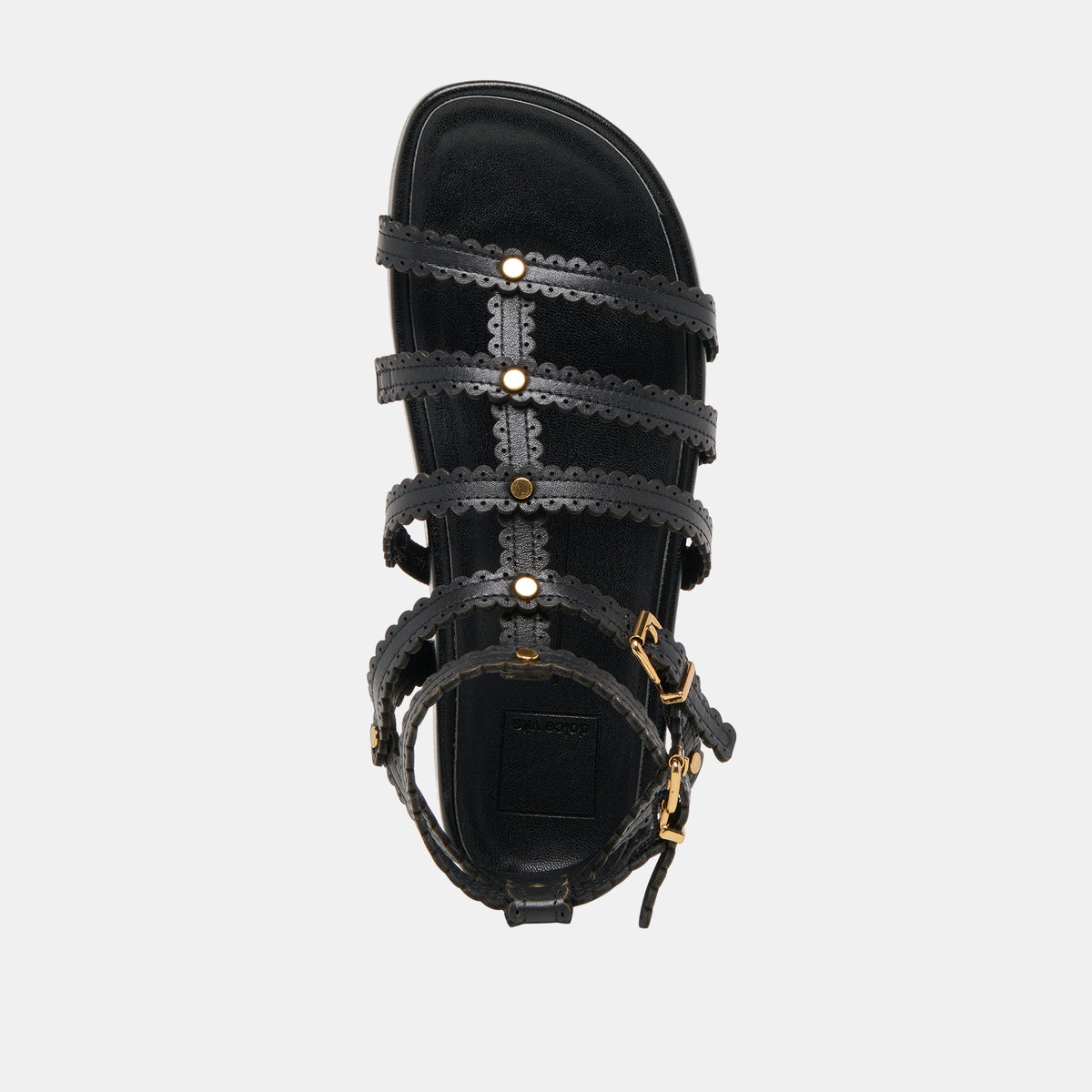 Susana Black Leather Sandals | Dolce Vita Latest