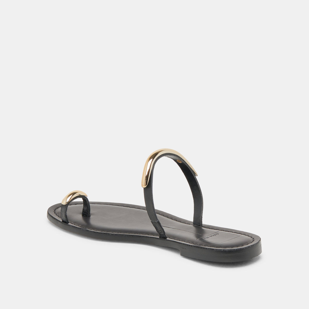 WINK WIDE SANDALS BLACK LEATHER
 – Dolce Vita | Dolce Vita Quality