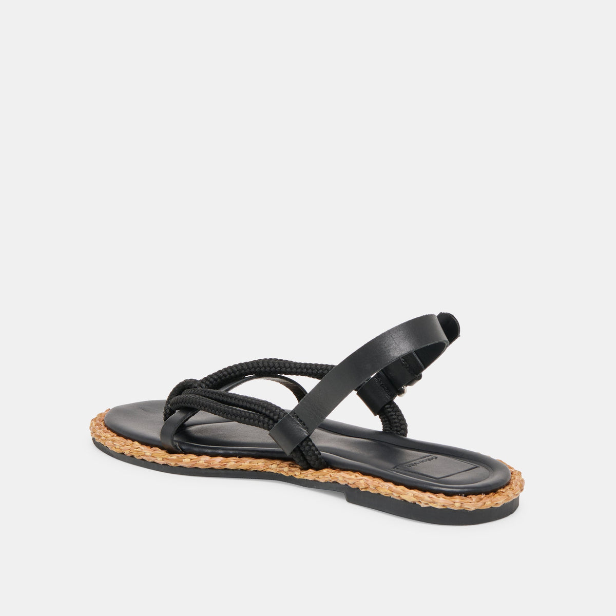 Reed Black Leather Sandals | Dolce Vita Latest