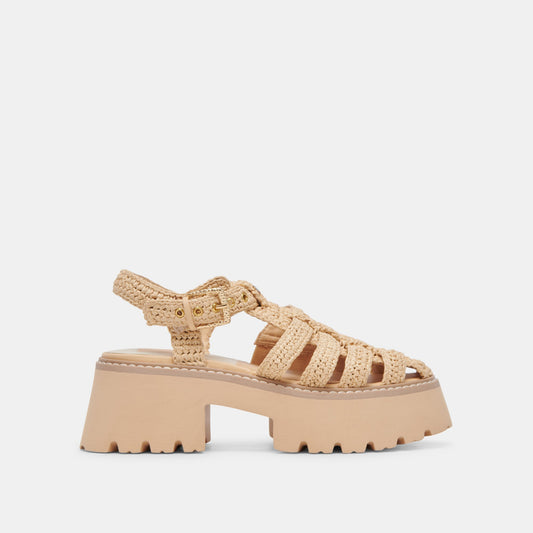 LASLY SANDALS NATURAL KNIT
 – Dolce Vita | Dolce Vita Exclusive