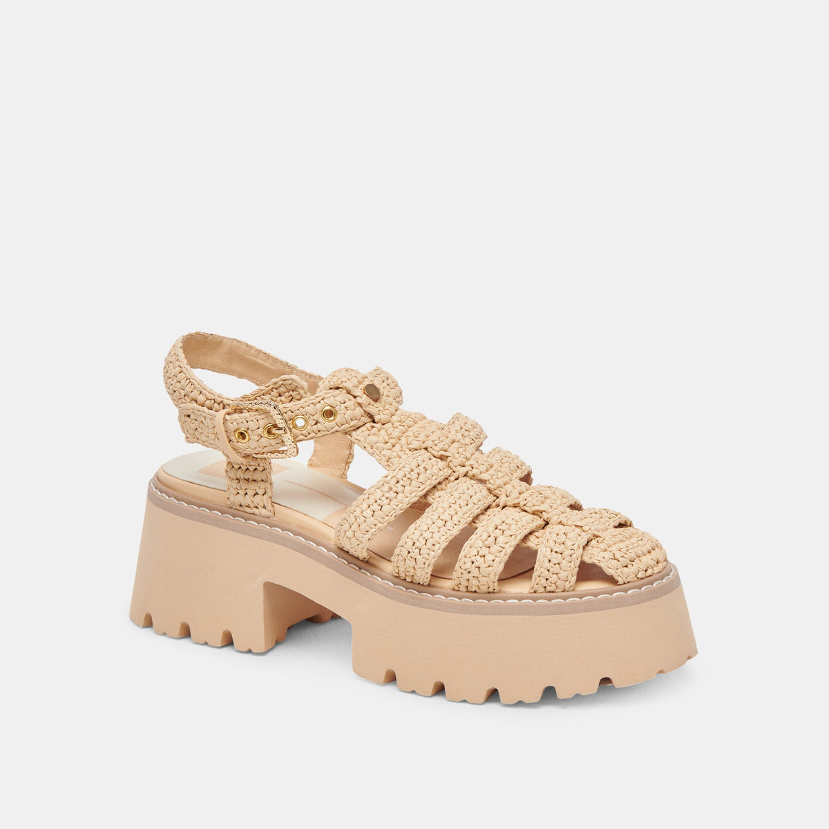 LASLY SANDALS NATURAL KNIT
 – Dolce Vita | Dolce Vita Exclusive