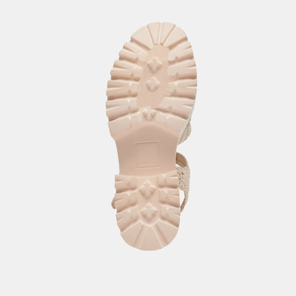 LASLY SANDALS OATMEAL KNIT
 – Dolce Vita | Dolce Vita Classic