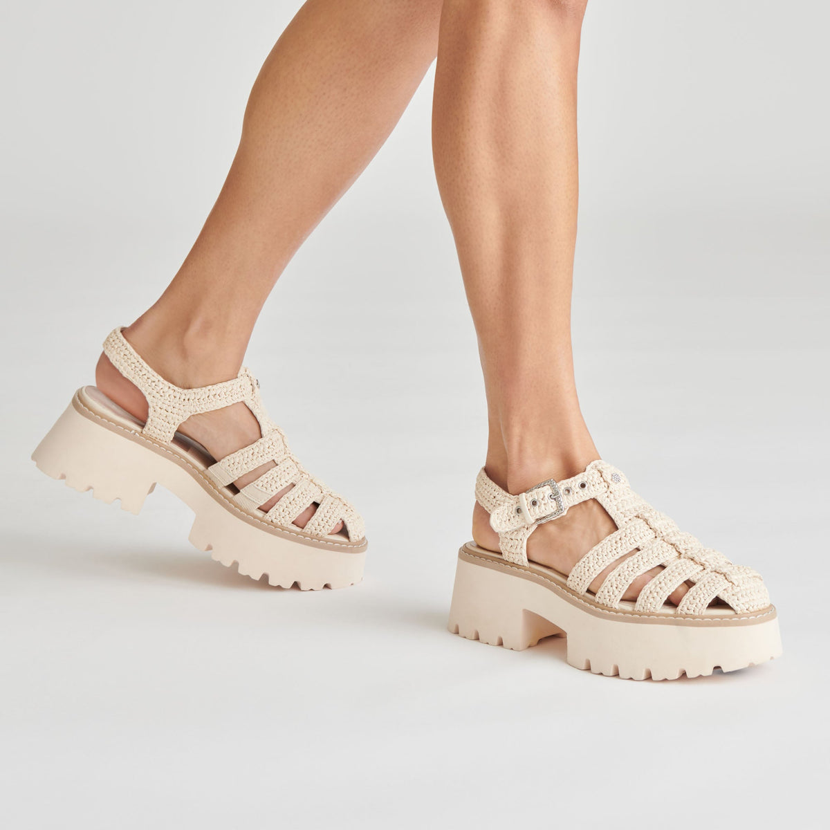 LASLY SANDALS OATMEAL KNIT
 – Dolce Vita | Dolce Vita Classic