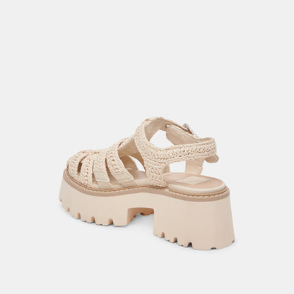 LASLY SANDALS OATMEAL KNIT
 – Dolce Vita | Dolce Vita Classic