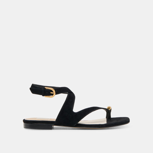 EARLA SANDALS ONYX SUEDE
 – Dolce Vita | Dolce Vita Popular