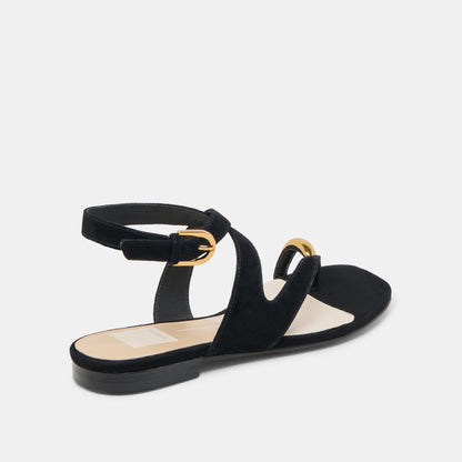 EARLA SANDALS ONYX SUEDE
 – Dolce Vita | Dolce Vita Popular