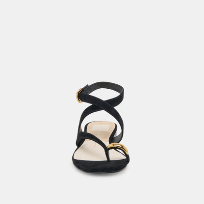 EARLA SANDALS ONYX SUEDE
 – Dolce Vita | Dolce Vita Popular