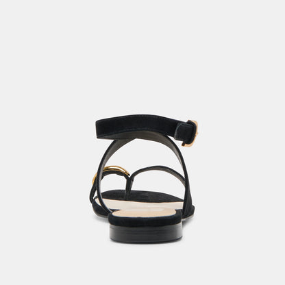 EARLA SANDALS ONYX SUEDE
 – Dolce Vita | Dolce Vita Popular