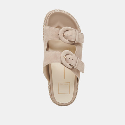 SHAUNY SANDALS DK TAUPE SUEDE
 – Dolce Vita | Dolce Vita Everyday