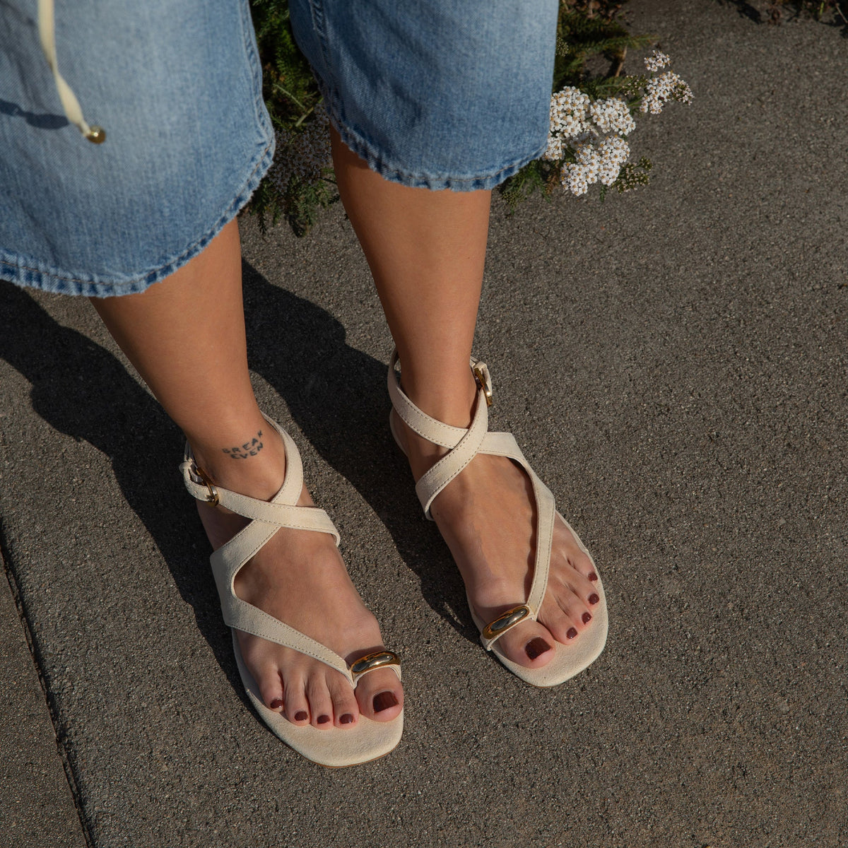 EARLA SANDALS NATURAL SUEDE
 – Dolce Vita | Dolce Vita Top Pick