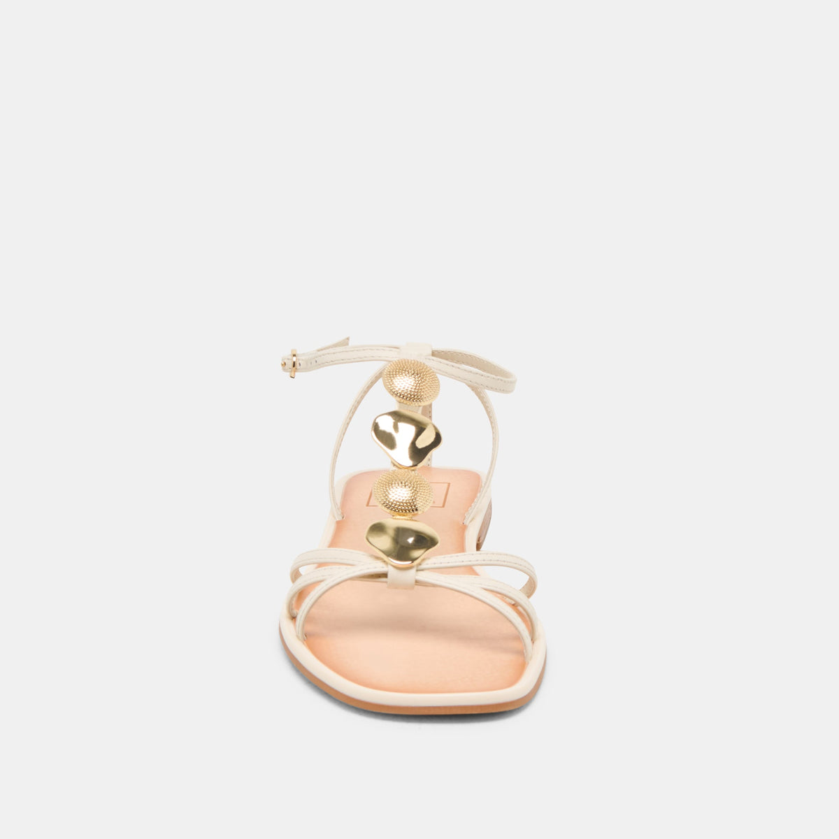 Faun Off White Leather Sandals | Dolce Vita Classic