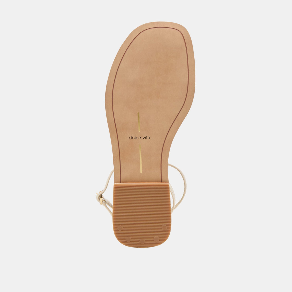 Faun Off White Leather Sandals | Dolce Vita Classic