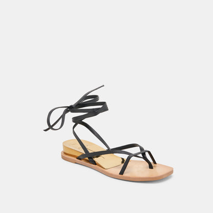 RUDIE SANDALS BLACK LEATHER
 – Dolce Vita | Dolce Vita Great Value