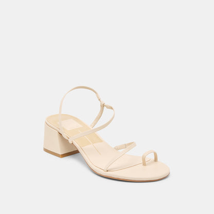 Trini Creme Leather Heels | Dolce Vita Discount