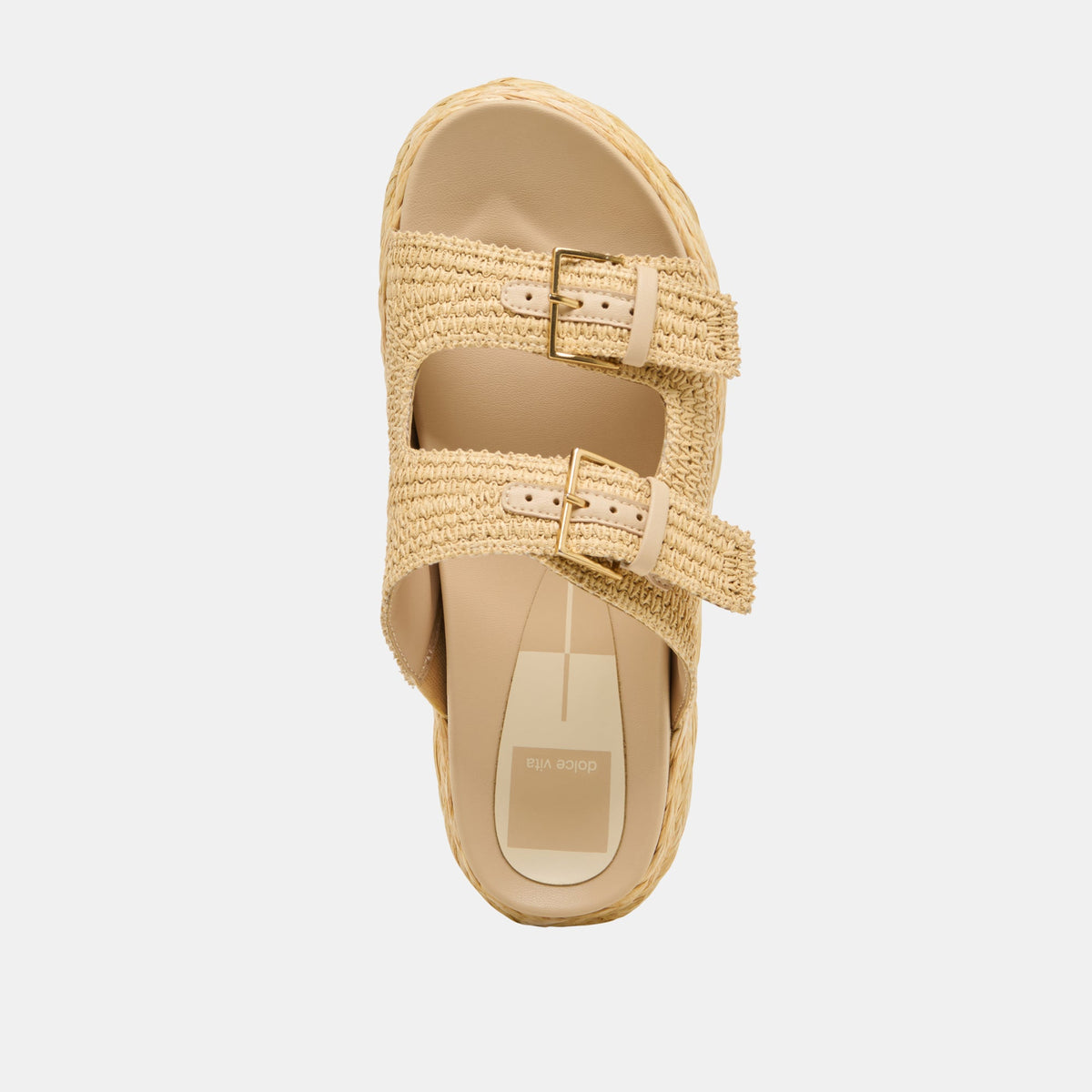 Falyn Lt Natural Woven Raffia Sandals | Dolce Vita Recommended