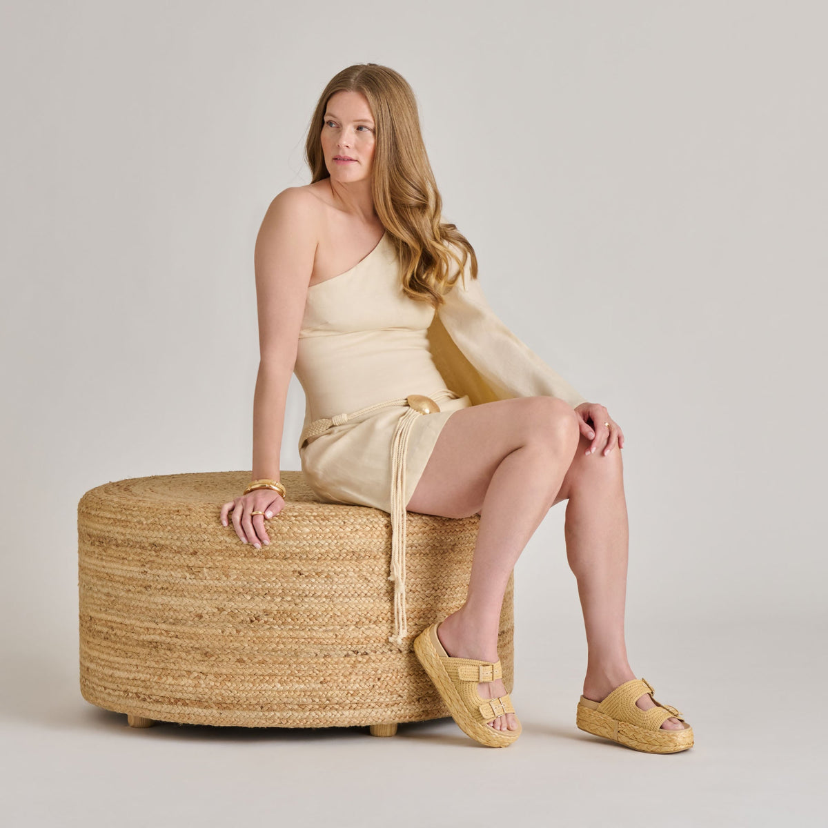 Falyn Lt Natural Woven Raffia Sandals | Dolce Vita Recommended