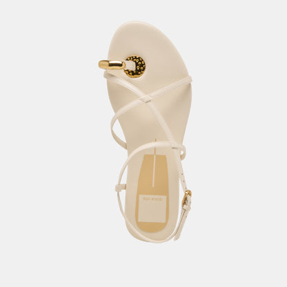 KESHA SANDALS BONE LEATHER
 – Dolce Vita | Dolce Vita Sale
