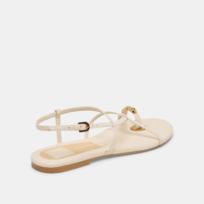 KESHA SANDALS BONE LEATHER
 – Dolce Vita | Dolce Vita Sale
