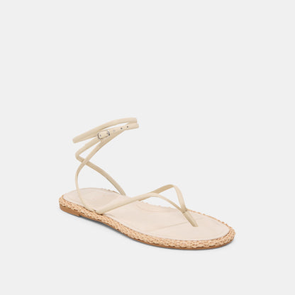 COVE SANDALS OFF WHITE LEATHER
 – Dolce Vita | Dolce Vita Signature