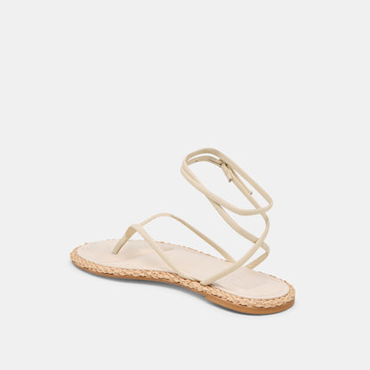 COVE SANDALS OFF WHITE LEATHER
 – Dolce Vita | Dolce Vita Signature