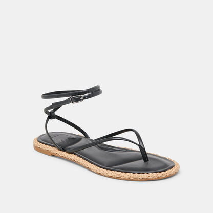 COVE SANDALS BLACK LEATHER
 – Dolce Vita | Dolce Vita Smart Buy