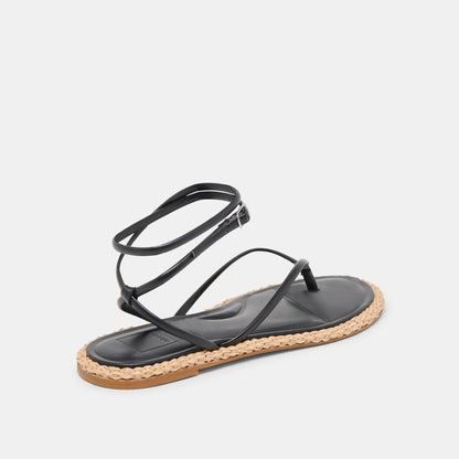 COVE SANDALS BLACK LEATHER
 – Dolce Vita | Dolce Vita Smart Buy