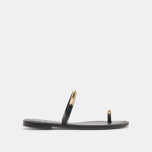 WINK SANDALS BLACK LEATHER
 – Dolce Vita | Dolce Vita Signature