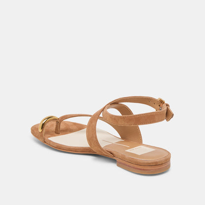 EARLA SANDALS BROWN SUEDE
 – Dolce Vita | Dolce Vita Best Price