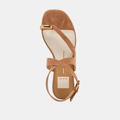 EARLA SANDALS BROWN SUEDE
 – Dolce Vita | Dolce Vita Best Price