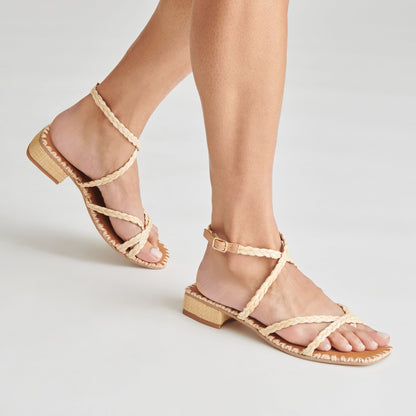 BRINN SANDALS LT NATURAL RAFFIA
 – Dolce Vita | Dolce Vita Special Offer