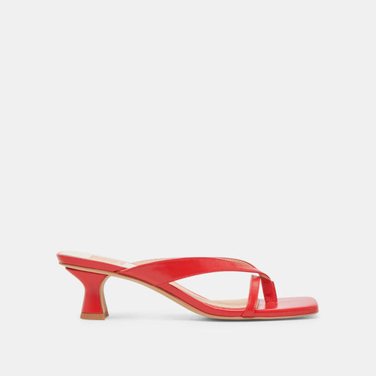 BREVEL WIDE HEELS CHILI LEATHER
 – Dolce Vita | Dolce Vita Sale