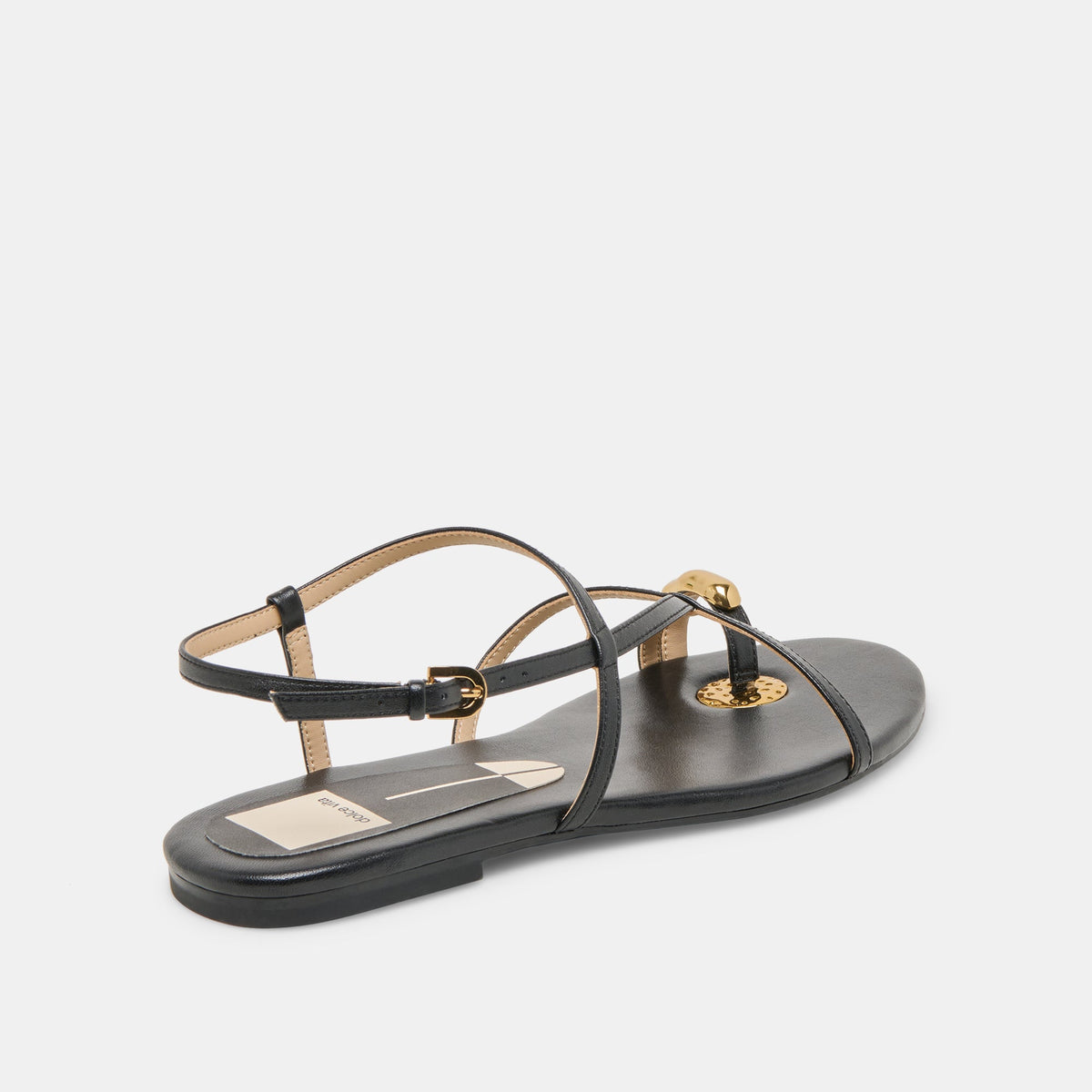 KESHA SANDALS BLACK LEATHER
 – Dolce Vita | Dolce Vita Premium