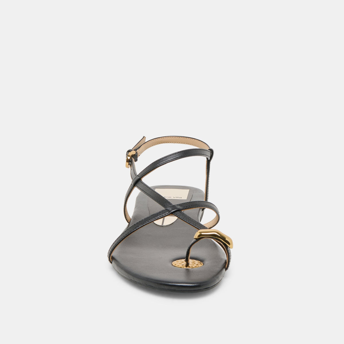 KESHA SANDALS BLACK LEATHER
 – Dolce Vita | Dolce Vita Premium