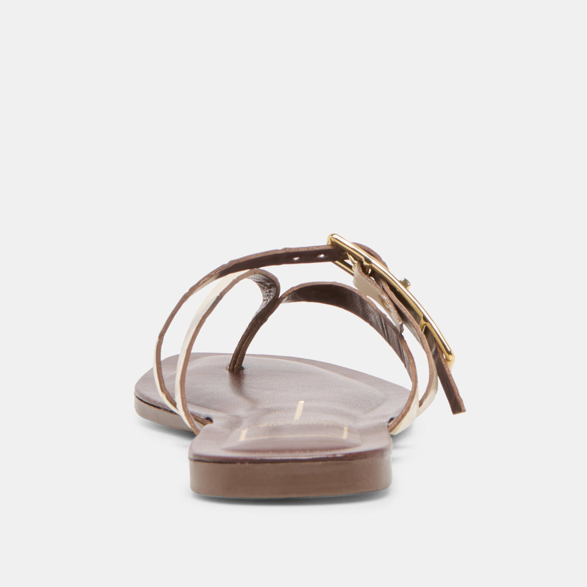 Piers Beige Croco Embossed Leather Sandals | Dolce Vita Classic