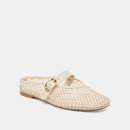 Milie Ecru Woven Mesh Flats | Dolce Vita Signature