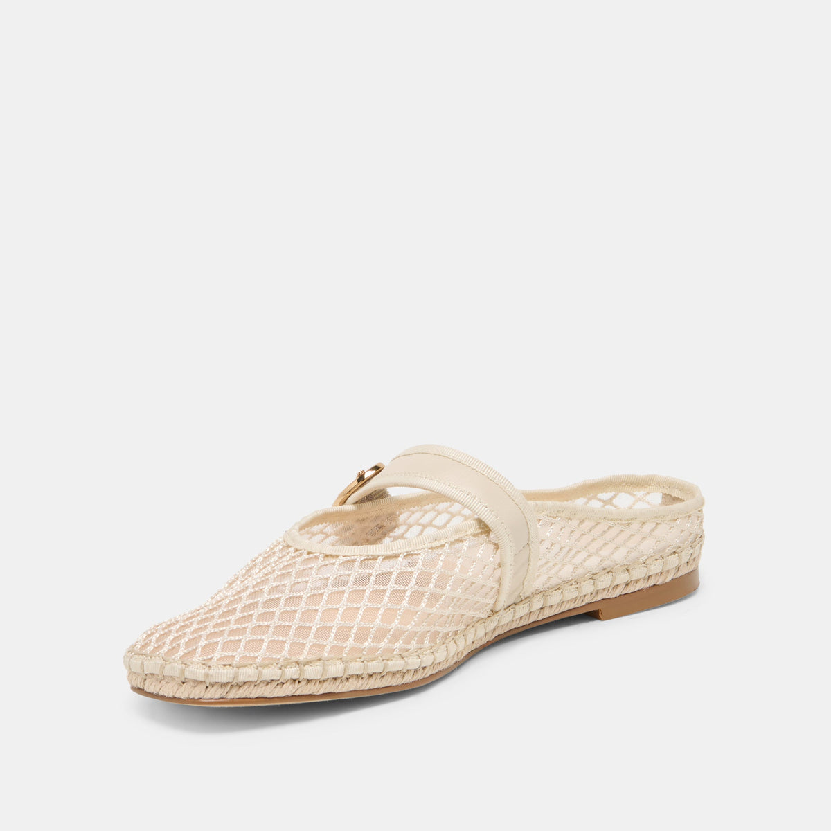 Milie Ecru Woven Mesh Flats | Dolce Vita Signature