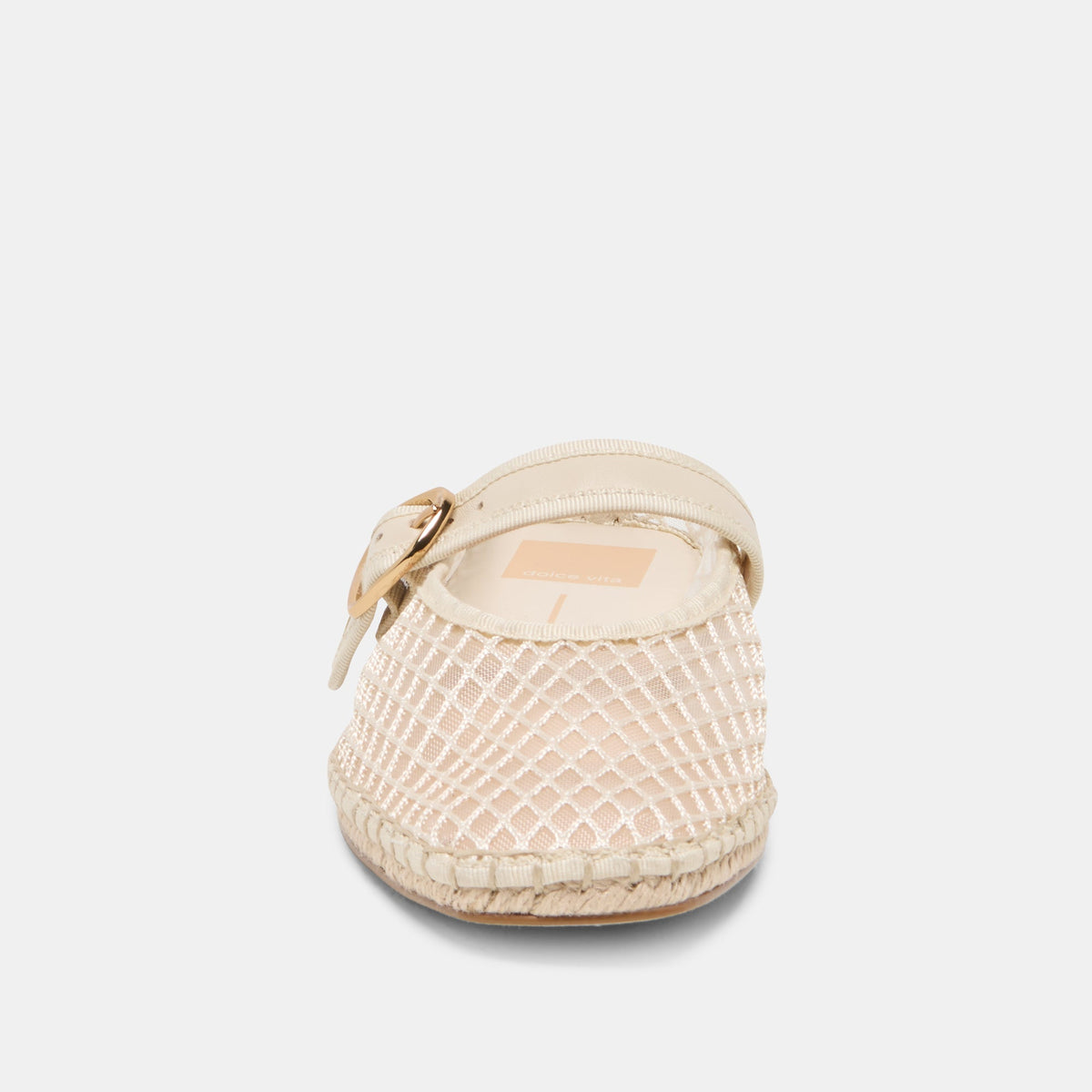 Milie Ecru Woven Mesh Flats | Dolce Vita Signature