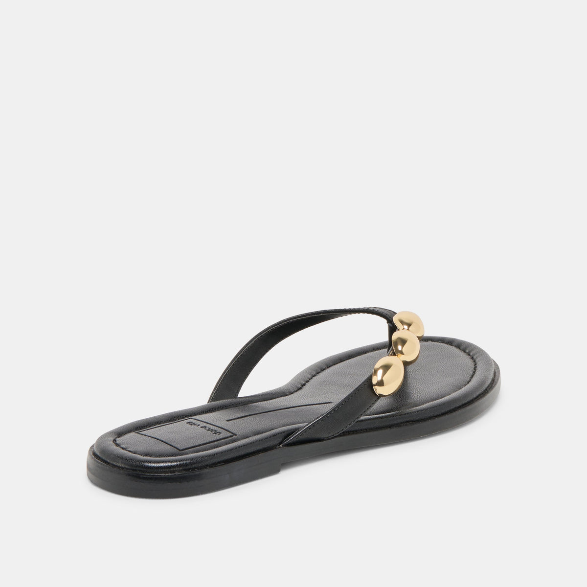 Juny Black Leather Sandals | Dolce Vita Recommended